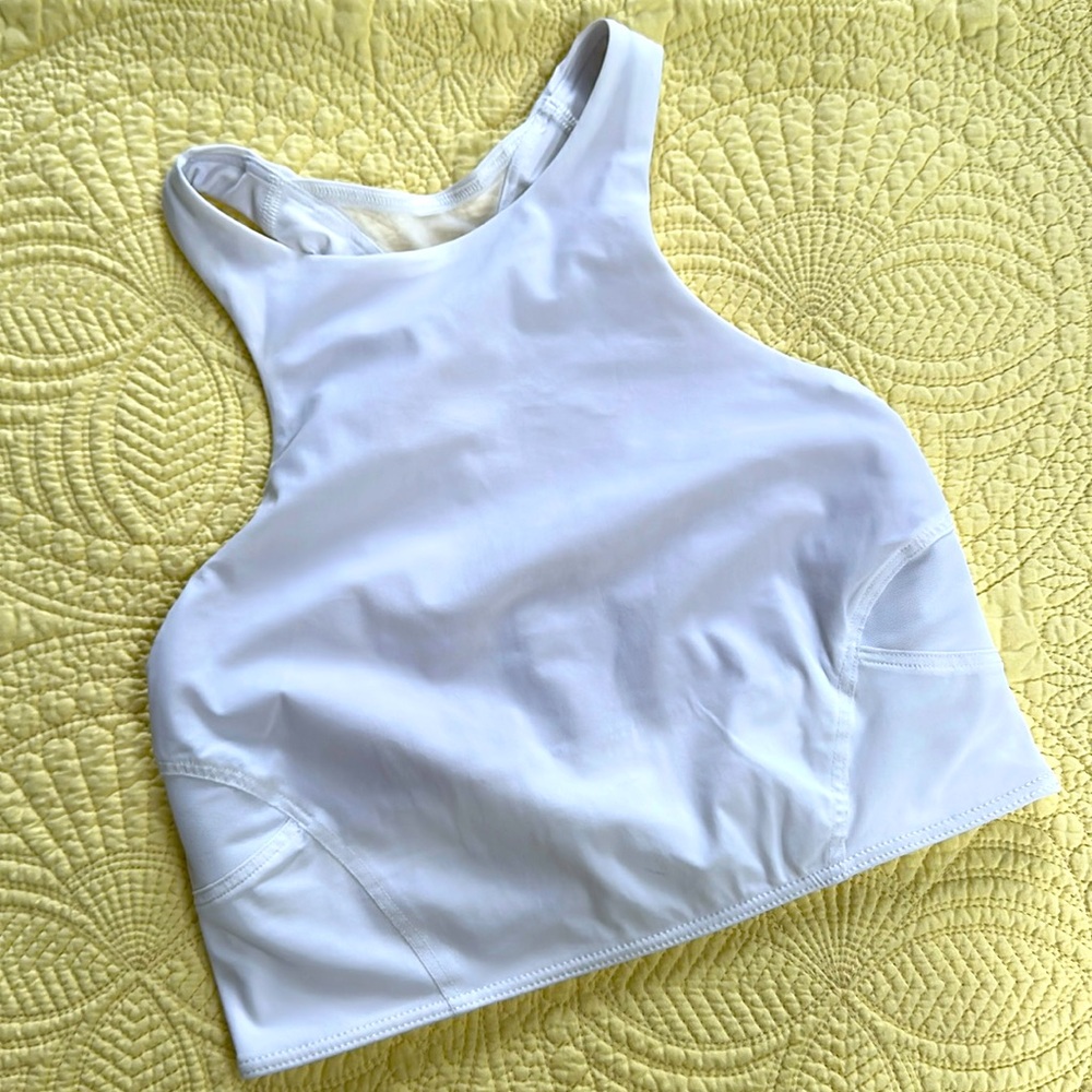 Lululemon racing tank. White. Size 2